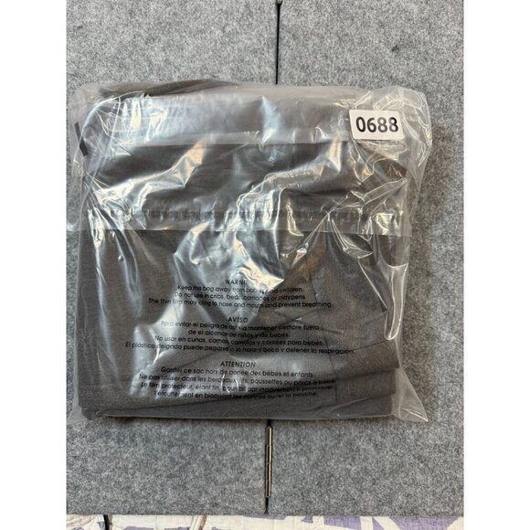 Talbots Barely Pants Women's 6 Petite Gray Slash Pockets Straight Leg Zip Fly - Picture 5 of 5